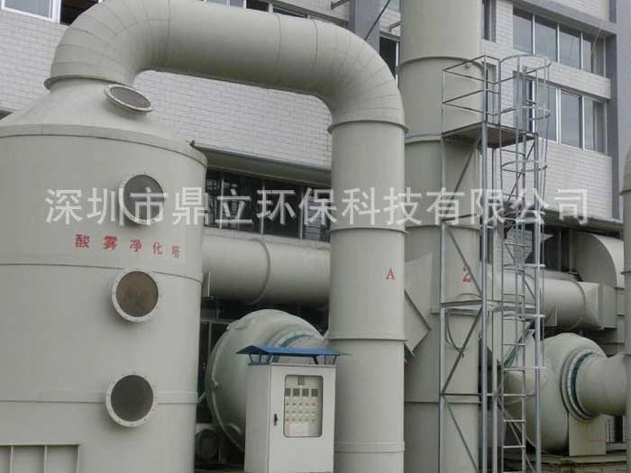 净化塔安装实例